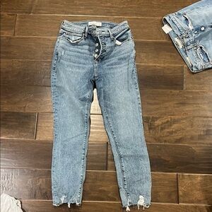 Abercrombie skinny rise jeans